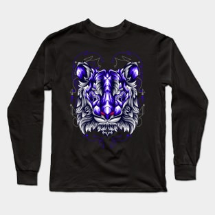 tiger astronaut Long Sleeve T-Shirt